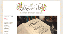 Desktop Screenshot of carmenbrunson.com